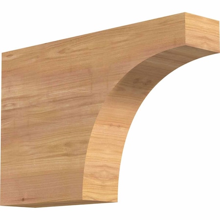 Ekena Millwork Huntington Smooth Rafter Tail, Western Red Cedar, 3 1/2"W x 12"H x 18"L RFT04X12X18HUN00SWR